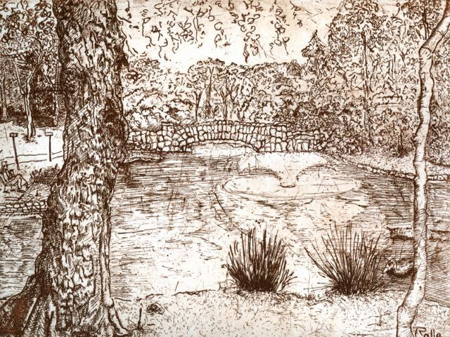Allen Rollie, Stone Bridge over Goodacre Lake