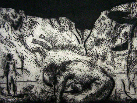 Cardboard Intaglio Image